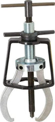 Posi Lock Puller - Steel 2-Jaw Miniature Bearing Puller - 3" Reach, For Bearings, Gears & Pulleys - Makers Industrial Supply