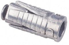 Made in USA - 1/2" Diam, 1/2" Drill, 2-7/8" OAL, 1" Min Embedment Taper Bolt Concrete Anchor - Grade 5 Steel, Zinc-Plated Finish, Hex Head, Hex Drive - Makers Industrial Supply