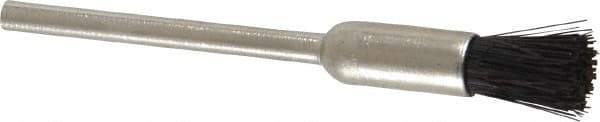 Osborn - 3/16" Brush Diam, End Brush - 3/32" Diam Shank, 25,000 Max RPM - Makers Industrial Supply