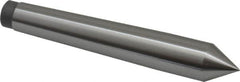 Value Collection - 0.48" Head Diam, Steel Standard Point Solid Dead Center - 1MT Morse Taper, 0.48" Point Diam, 3-5/32" OAL - Makers Industrial Supply