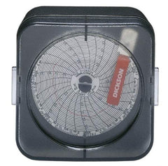 Dickson - 50 to 96°F, 24 Hour Recording Time Chart - 3 Inch Diameter, Use with Sc3 Recorders - Makers Industrial Supply