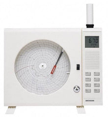 Dickson - 50 to 90°F, Chart Paper - 8 Inch Diameter, To Be Used with Co2X Recorders - Makers Industrial Supply