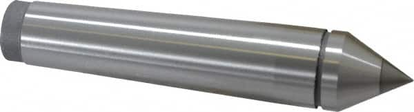 Value Collection - 0.95" Head Diam, Carbide-Tipped Steel Standard Point Solid Dead Center - 3MT Morse Taper, 0.95" Point Diam, 4.92" OAL - Makers Industrial Supply