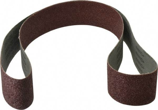 Tru-Maxx - 2-1/2" Wide x 60" OAL, 36 Grit, Aluminum Oxide Abrasive Belt - Aluminum Oxide, Very Coarse, Coated, Cloth Backing - Makers Industrial Supply