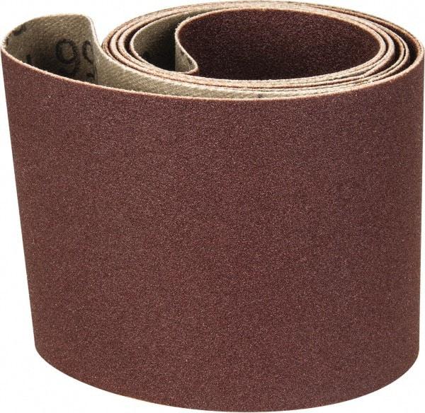 Tru-Maxx - 2-1/2" Wide x 60" OAL, 180 Grit, Aluminum Oxide Abrasive Belt - Aluminum Oxide, Very Fine, Coated, Cloth Backing - Makers Industrial Supply