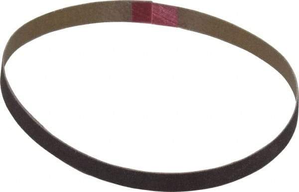 Tru-Maxx - 3/8" Wide x 13" OAL, 180 Grit, Aluminum Oxide Abrasive Belt - Aluminum Oxide, Very Fine, Coated - Makers Industrial Supply