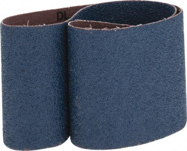 Made in USA - 3" Wide x 24" OAL, 40 Grit, Zirconia Alumina Abrasive Belt - Zirconia Alumina, Coarse, Coated, X Weighted Cloth Backing - Makers Industrial Supply