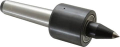 Riten - MT4 Taper Shank, 2-3/8" Head Diam 2,200 Lb Capacity Live Center - 2,500 Max RPM, 2-1/4" Head Length, 1/2" Point Diam, 2" Point Len, 900 Lb Max Workpc, Tracer Point - Makers Industrial Supply