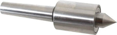 Riten - MT3 Taper Shank, 1-3/4" Head Diam 4,600 Lb Capacity Live Center - 5,000 Max RPM, 2-3/8" Head Length, 7/8" Point Diam, 1-1/8" Point Len, 920 Lb Max Workpc, Standard Point - Makers Industrial Supply