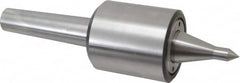 Riten - MT4 Taper Shank, 2-7/8" Head Diam 1,100 Lb Capacity Live Center - 5,500 Max RPM, 3-5/16" Head Length, 1/2" Point Diam, 2-1/2" Point Len, 1,100 Lb Max Workpc, 15/16" Tip Diam, Long Point - Makers Industrial Supply