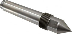 Riten - 1" Head Diam, Steel Standard Point Solid Dead Center - 3MT Morse Taper, 1" Point Diam, 1-5/8" Point Length - Makers Industrial Supply