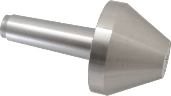 Riten - MT5 Taper Shank, 5" Head Diam 8,000 Lb Capacity Live Center - 3-13/16" Head Length, 2" Point Diam, 3-13/16" Point Len, 4,800 Lb Max Workpc, Bull Nose Point - Makers Industrial Supply