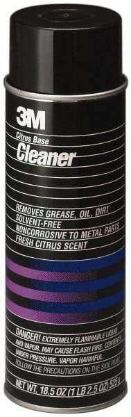 3M - 24 oz Aerosol Cleaner/Degreaser - Aerosol, Citrus Oil-Based, Citrus - Makers Industrial Supply