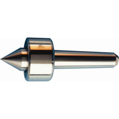 Riten - MT2 Taper Shank, 1-11/16" Head Diam, 4,250 Lb Capacity Live Center - Exact Industrial Supply