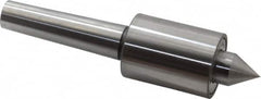 Riten - MT3 Taper Shank, 1-3/4" Head Diam 4,600 Lb Capacity Live Center - 5,000 Max RPM, 2-3/8" Head Length, 7/8" Point Diam, 1-1/8" Point Len, 920 Lb Max Workpc, Standard Point - Makers Industrial Supply