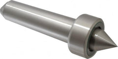 Riten - MT5 Taper Shank, 2-13/16" Head Diam 9,400 Lb Capacity Live Center - 1,000 Max RPM, 1-13/32" Head Length, 1-1/2" Point Diam, 1-1/2" Point Len, 3,800 Lb Max Workpc, Standard Point - Makers Industrial Supply