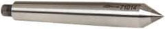 Riten - 0.475" Head Diam, Carbide-Tipped Steel Standard Point Half Dead Center - 1MT Morse Taper, 0.475" Point Diam, 3-5/16" OAL - Makers Industrial Supply