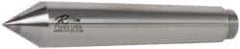 Riten - 1.231" Head Diam, Carbide-Tipped Steel Standard Point Solid Dead Center - 4MT Morse Taper, 1.231" Point Diam, 6-3/4" OAL - Makers Industrial Supply