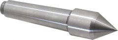 Riten - 1-1/4" Head Diam, Carbide-Tipped Steel Standard Point Solid Dead Center - 3MT Morse Taper, 1-1/4" Point Diam - Makers Industrial Supply