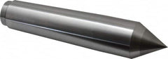 Riten - 1-3/4" Head Diam, Carbide-Tipped Steel Standard Point Solid Dead Center - 5MT Morse Taper, 1-3/4" Point Diam - Makers Industrial Supply