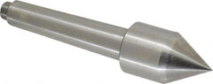 Riten - 1-1/4" Head Diam, Carbide-Tipped Steel Standard Point Solid Dead Center - Jarno 6 Taper, 1-1/4" Point Diam - Makers Industrial Supply