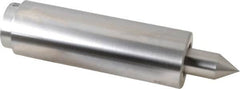 Concentric - Straight Shank, Live Center - 1,500 Max RPM, 0.686" Point Diam, 1.38" Point Len, 2,500 Lb Max Workpiece, Standard Point - Makers Industrial Supply