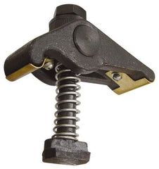 Value Collection - 5/8" Stud, 3" Max Clamping Height, Steel Strap Clamp Assembly - Swing Clamp, Swivel Strap Heel, 1-7/8" Strap Thickness, 1-7/8" Strap Width - Makers Industrial Supply