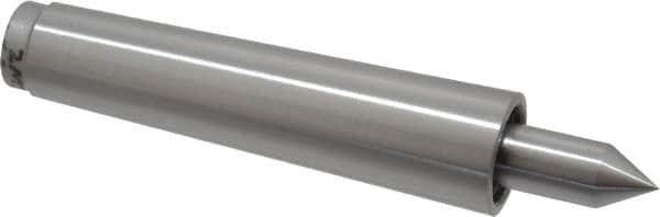 Concentric - MT2 Taper Shank, 1,400 Lb Capacity Live Center - 3,000 Max RPM, 0.378" Point Diam, 0.88" Point Len, 274 Lb Max Workpc, Standard Point - Makers Industrial Supply