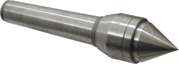 Value Collection - MT2 Taper Shank, 1.09" Head Diam Live Center - 0.945" Point Diam, 0.91" Point Len, 440 Lb Max Workpc, 4.73" OAL, Standard Point - Makers Industrial Supply