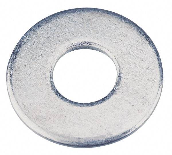 Value Collection - 5/16" Screw, Steel USS Flat Washer - 0.37" ID x 0.905" OD, 0.104" Thick, Zinc-Plated Finish - Makers Industrial Supply