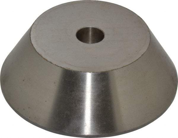 Concentric - 2.17 to 3-1/4" Point Diam, Hardened Tool Steel Lathe Bell Head Point - Compatible with Live Centers - Makers Industrial Supply