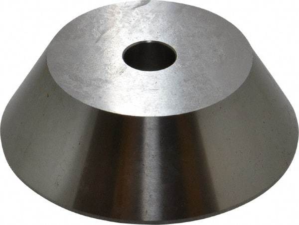 Concentric - 3.21 to 4.8" Point Diam, Hardened Tool Steel Lathe Bell Head Point - Compatible with Live Centers - Makers Industrial Supply