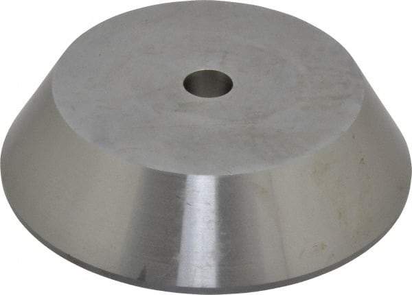 Concentric - 3.14 to 4.22" Point Diam, Hardened Tool Steel Lathe Bell Head Point - Compatible with Live Centers - Makers Industrial Supply