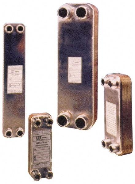 Bell & Gossett - Inch, Brazed Plate Heat Exchanger - Max psi, °F Max," Wide x" High x" Deep - Makers Industrial Supply