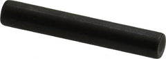 Holo-Krome - 4mm Diam x 25mm Pin Length Grade 8 Alloy Steel Standard Dowel Pin - Black Luster Finish, C 60 (Surface) & C 50-58 Hardness, 1 Beveled & 1 Rounded End - Makers Industrial Supply