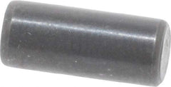 Holo-Krome - 5mm Diam x 12mm Pin Length Grade 8 Alloy Steel Standard Dowel Pin - Black Luster Finish, C 60 (Surface) & C 50-58 Hardness, 1 Beveled & 1 Rounded End - Makers Industrial Supply