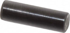 Holo-Krome - 5mm Diam x 16mm Pin Length Grade 8 Alloy Steel Standard Dowel Pin - Black Luster Finish, C 60 (Surface) & C 50-58 Hardness, 1 Beveled & 1 Rounded End - Makers Industrial Supply