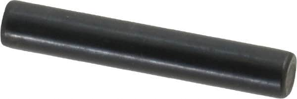 Holo-Krome - 5mm Diam x 30mm Pin Length Grade 8 Alloy Steel Standard Dowel Pin - Black Luster Finish, C 60 (Surface) & C 50-58 Hardness, 1 Beveled & 1 Rounded End - Makers Industrial Supply