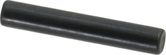 Holo-Krome - 5mm Diam x 30mm Pin Length Grade 8 Alloy Steel Standard Dowel Pin - Black Luster Finish, C 60 (Surface) & C 50-58 Hardness, 1 Beveled & 1 Rounded End - Makers Industrial Supply