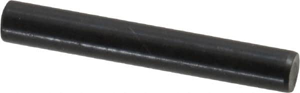 Holo-Krome - 5mm Diam x 35mm Pin Length Grade 8 Alloy Steel Standard Dowel Pin - Black Luster Finish, C 60 (Surface) & C 50-58 Hardness, 1 Beveled & 1 Rounded End - Makers Industrial Supply