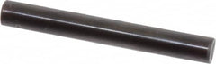 Holo-Krome - 5mm Diam x 40mm Pin Length Grade 8 Alloy Steel Standard Dowel Pin - Black Luster Finish, C 60 (Surface) & C 50-58 Hardness, 1 Beveled & 1 Rounded End - Makers Industrial Supply