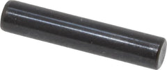 Holo-Krome - 6mm Diam x 30mm Pin Length Grade 8 Alloy Steel Standard Dowel Pin - Black Luster Finish, C 60 (Surface) & C 50-58 Hardness, 1 Beveled & 1 Rounded End - Makers Industrial Supply