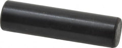 Holo-Krome - 8mm Diam x 30mm Pin Length Grade 8 Alloy Steel Standard Dowel Pin - Black Luster Finish, C 60 (Surface) & C 50-58 Hardness, 1 Beveled & 1 Rounded End - Makers Industrial Supply