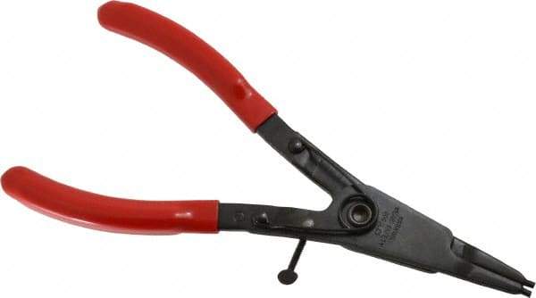 Rotor Clip - SH External Retaining Ring Pliers - 9-1/8" OAL - Makers Industrial Supply