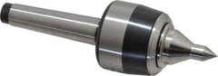 Royal Products - MT2 Taper Shank, 1-3/4" Head Diam 2,735 Lb Capacity Live Center - 6,000 Max RPM, 1.47" Head Length, 7/8" Point Diam, 1.35" Point Len, 375 Lb Max Workpc, 5-3/8" OAL, 3/8" Tip Diam, Long Point - Makers Industrial Supply