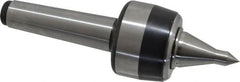 Royal Products - MT4 Taper Shank, 2.68" Head Diam 5,170 Lb Capacity Live Center - 4,500 Max RPM, 1.98" Head Length, 1-1/4" Point Diam, 2.18" Point Len, 1,120 Lb Max Workpc, 8-5/8" OAL, 1/2" Tip Diam, Long Point - Makers Industrial Supply