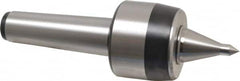 Royal Products - MT5 Taper Shank, 3.45" Head Diam 7,630 Lb Capacity Live Center - 3,500 Max RPM, 2.81" Head Length, 1-1/2" Point Diam, 2.58" Point Len, 1,930 Lb Max Workpc, 11" OAL, 1/2" Tip Diam, Long Point - Makers Industrial Supply