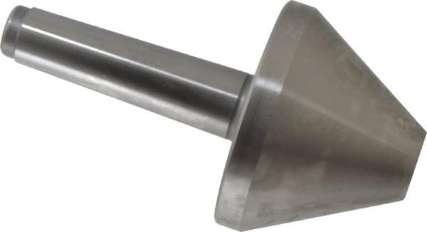 Royal Products - MT4 Taper Shank, 4.15" Head Diam 3,410 Lb Capacity Live Center - 4,500 Max RPM, 3" Head Length, 1-1/4" Point Diam, 3.01" Point Len, 860 Lb Max Workpc, 7-9/16" OAL, Bull Nose Point - Makers Industrial Supply