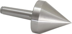 Royal Products - MT3 Taper Shank, 3-5/32" Head Diam 2,255 Lb Capacity Live Center - 5,000 Max RPM, 3-3/8" Head Length, 1" Point Diam, 3.39" Point Len, 475 Lb Max Workpc, 6-15/16" OAL, Pipe Nose Point - Makers Industrial Supply