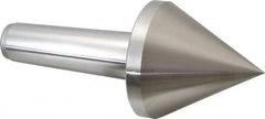 Royal Products - MT5 Taper Shank, 4-5/32" Head Diam 3,180 Lb Capacity Live Center - 4,500 Max RPM, 4-1/8" Head Length, 1-1/4" Point Diam, 4-1/8" Point Len, 630 Lb Max Workpc, 9-13/16" OAL, Pipe Nose Point - Makers Industrial Supply